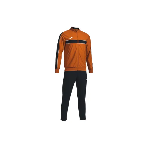 Joma Casual Sportswear Men Set Top In Orange+Bottom In Black