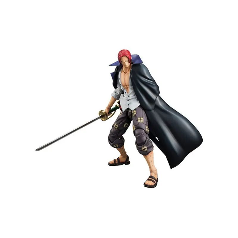 MegaHouse Shanks Vah One Piece Red Hair Action Figures-4