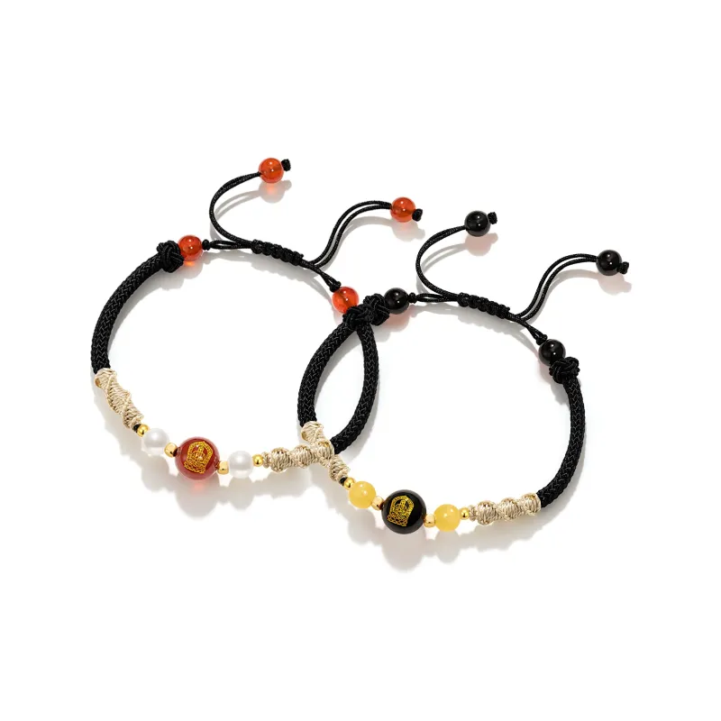 Jodie&Kevin Agate Jade Bracelets Unisex-2