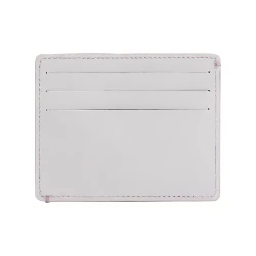 Maison Margiela Calfskin Card Holder Unisex Pink Purple