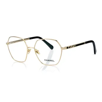 CHANEL Round Eyeglass Frames Women's