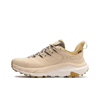 HOKA ONE ONE Kaha 2 Anti Slip Wear Resistant Low Top Hiking Shoes Men's Light Brown