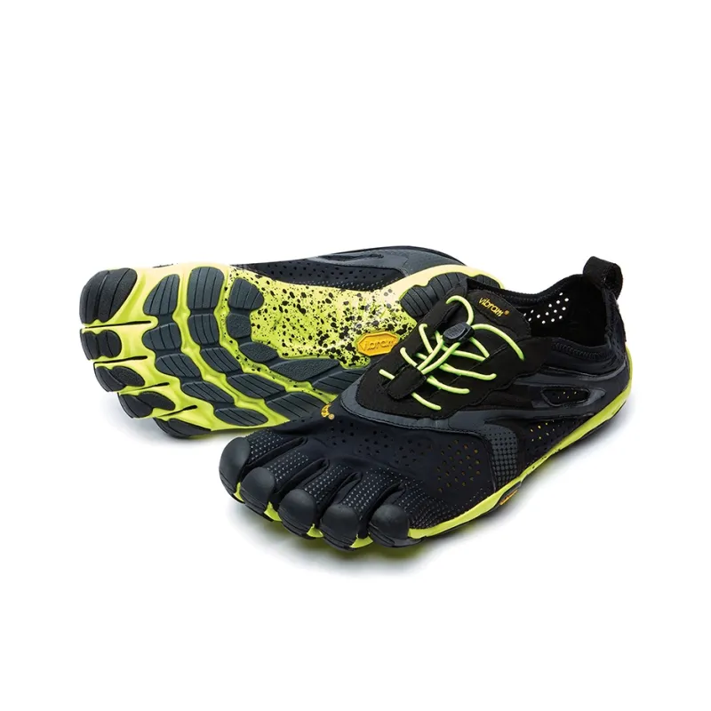 Vibram Five Fingers Shoes Wear resistant Lightweight Breathable And Non slip. Low Top Training Shoes Men's Black V RUN-2