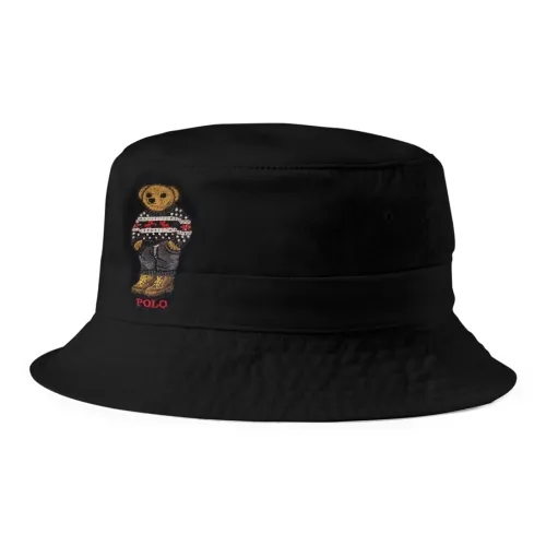 Polo Ralph Lauren Bucket Hats Unisex Black