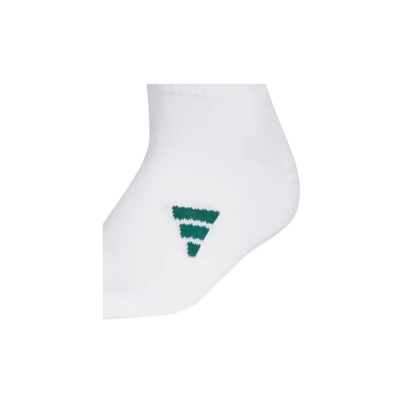 Adidas Mid Calf Socks Women's 1 Pack White/Forest Green-2