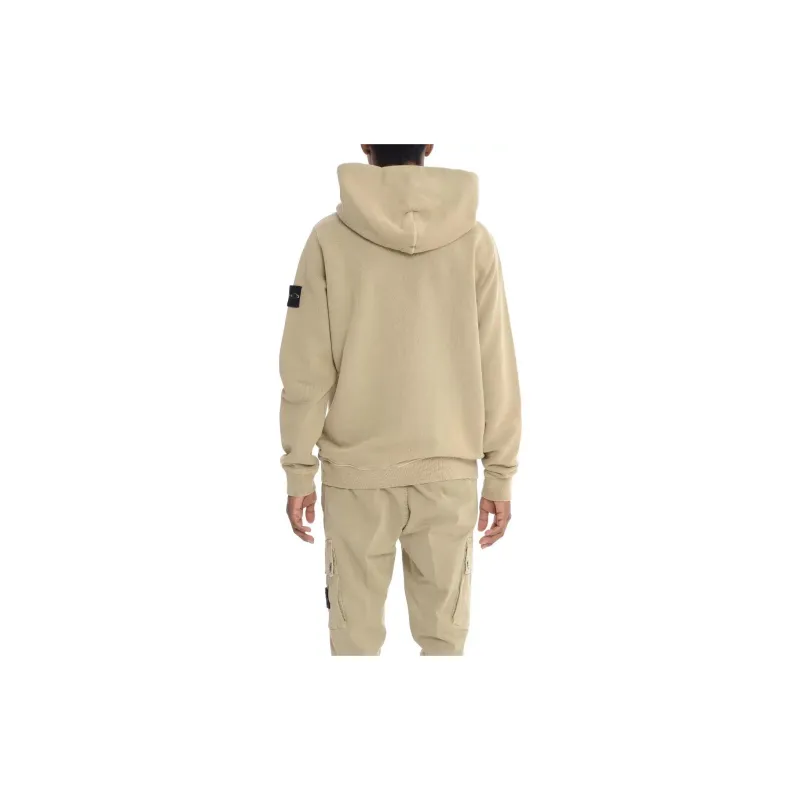 STONE ISLAND Long Sleeved Compass Patch Hoodie-1