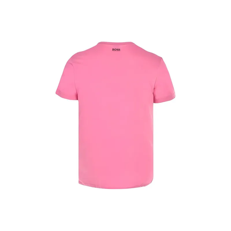 HUGO BOSS T Shirts Men Rose Red-1