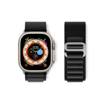 HUIMINGPIN Apple Compatibility Watch Band Nylon Material