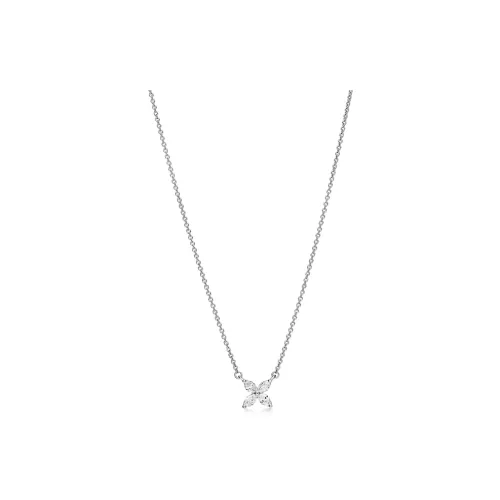 TIFFANY & CO. Necklaces Women's Silver