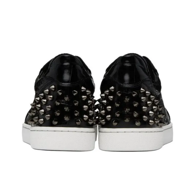 CL LUBOTING Vieria Low Top Skateboard Shoes Women's Black-3