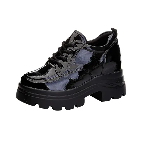 POOQ Casual Single Shoes Women's Black