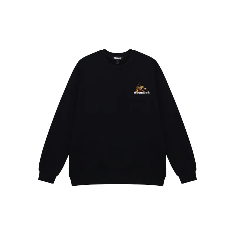 MK MONKEY KING Sweatshirt Unisex Black-1