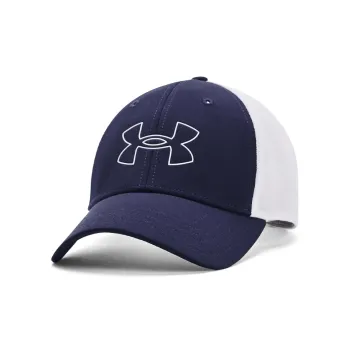 Under Armour Baseball Caps Men Dark Blue/White