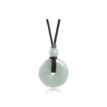 The Call Of The Heart Bean Type Jadeite Necklaces Unisex