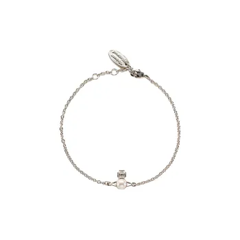 Vivienne Westwood Balbina Logo charm Bracelet