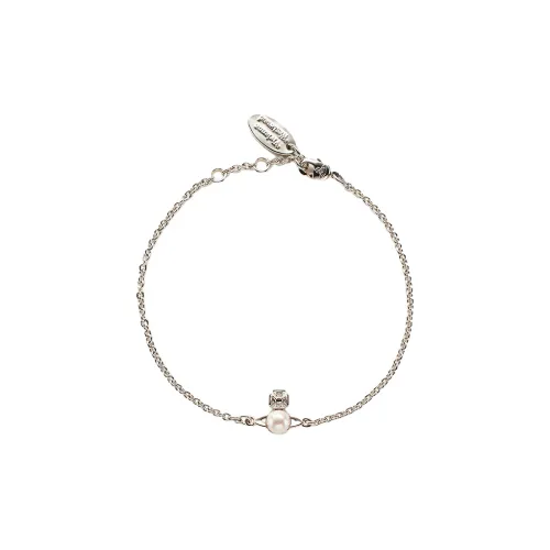 Vivienne Westwood Balbina Logo charm Bracelet