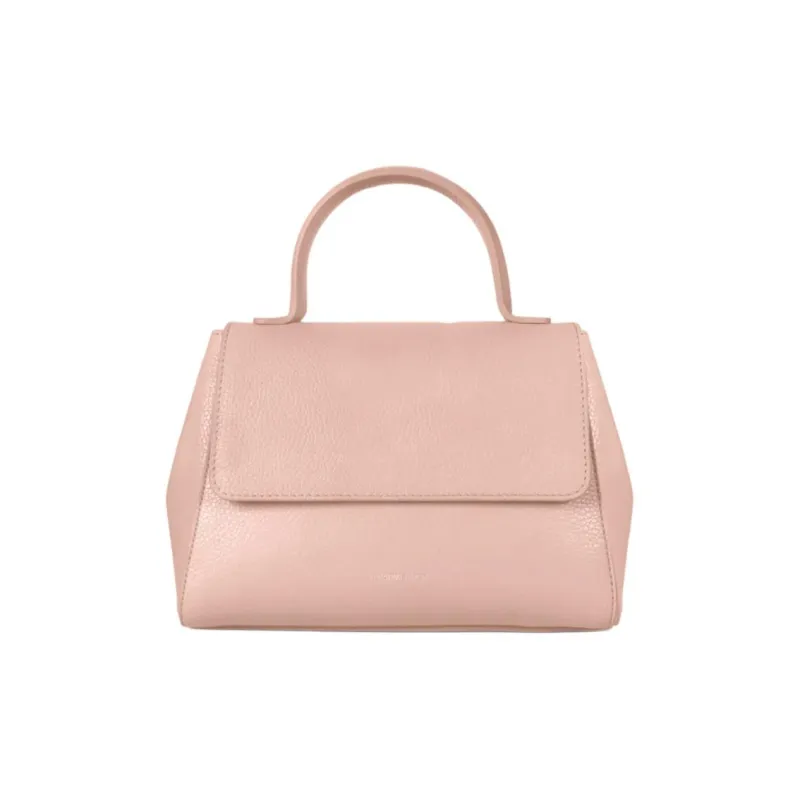 Le Parmentier Genuine Leather Embossed One Shoulder Handbags Regular Women's Pink-0