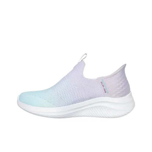 Skechers Anti STAND Wear Resistant Low Top Running Shoes Women's Purple