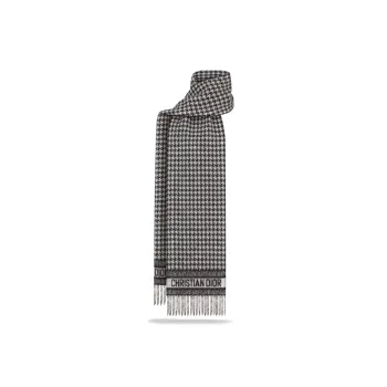 DIOR Knit Scarves Women's Black