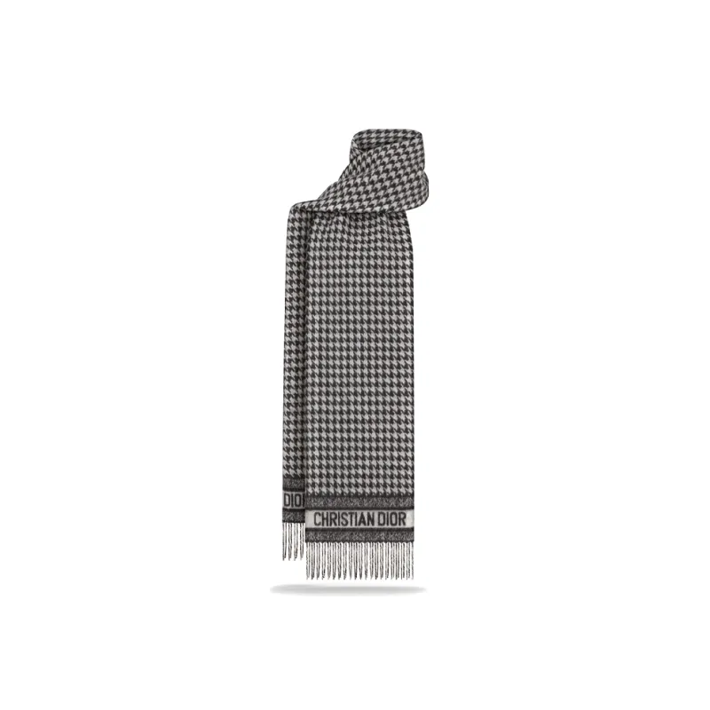 DIOR Knit Scarves Women's Black-0