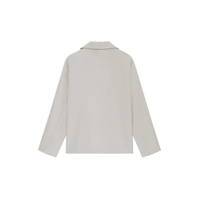 Nice Rice Shirt Unisex Khaki Gray-1