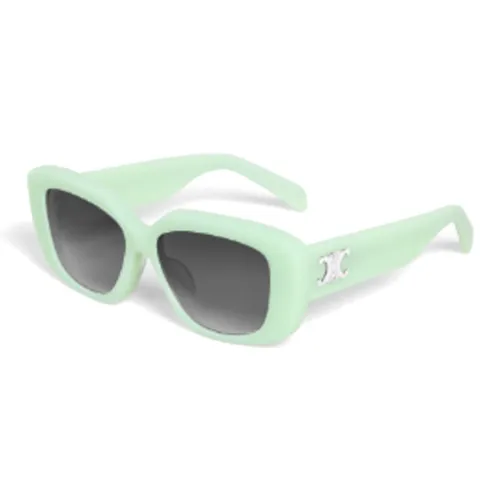 CELINE Triumphal Arch Sunglasses Women's Green