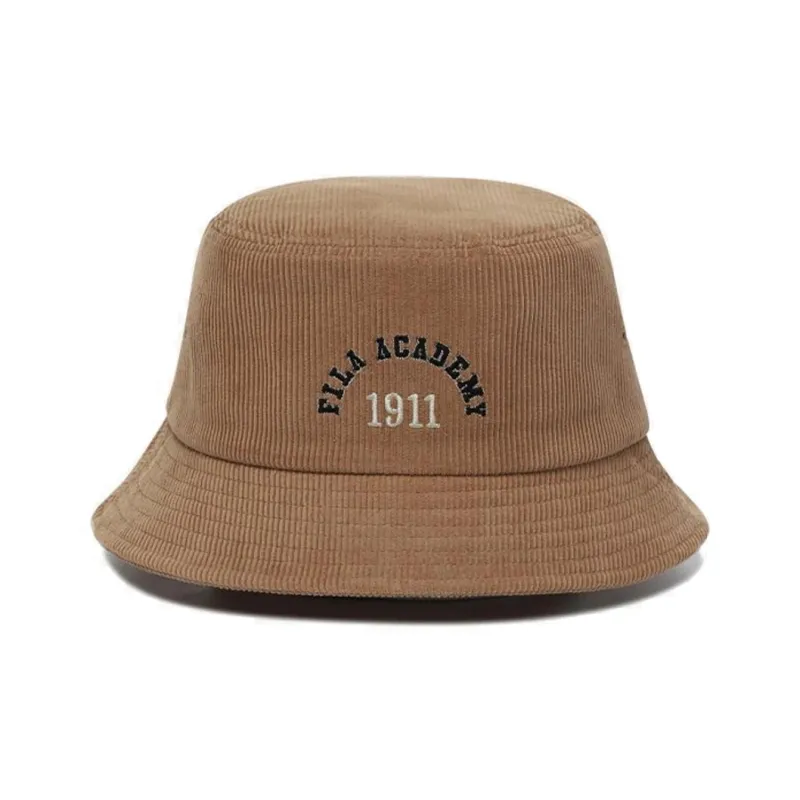 FILA Corduroy Bucket Hats Unisex Khaki-1