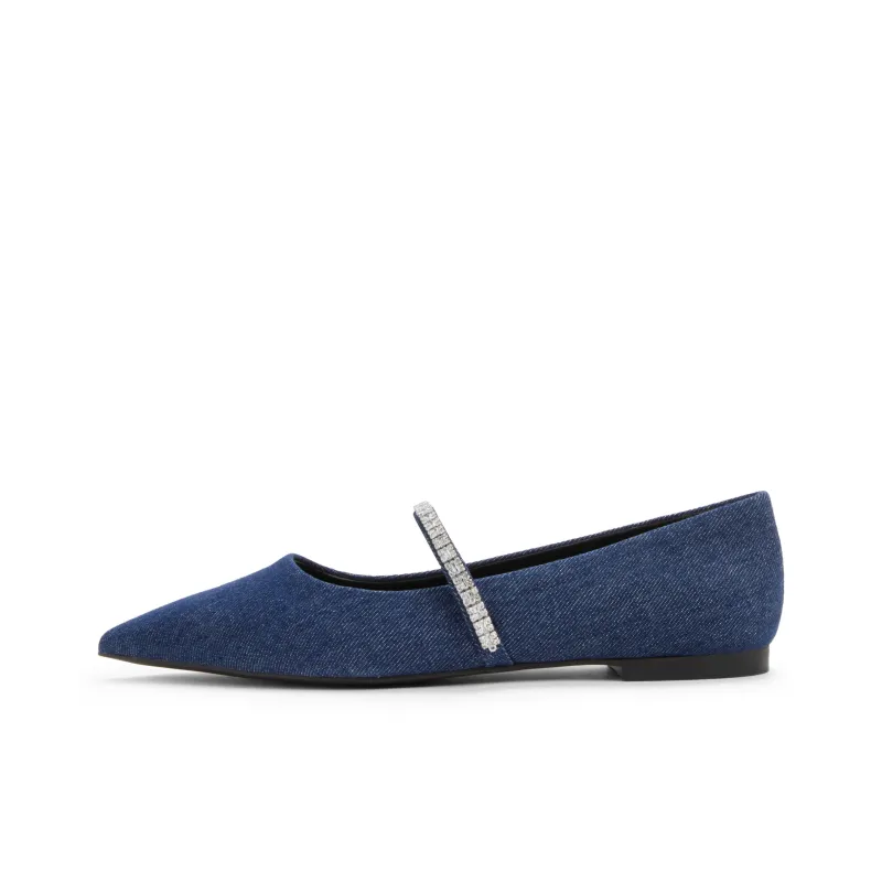 CHARLES&KEITH Small CK Casual Single Shoes 1cm Women's Multicolor-4