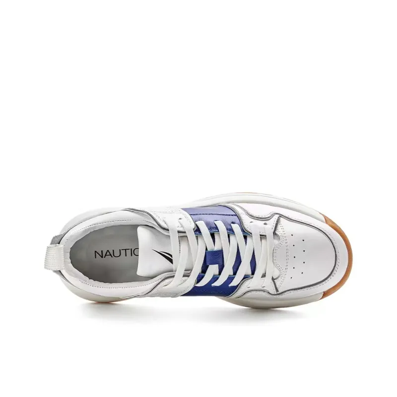 NAUTICA Breathable Moisture Wicking Slip Resistant Low Top Chunky Sneakers Men's-7