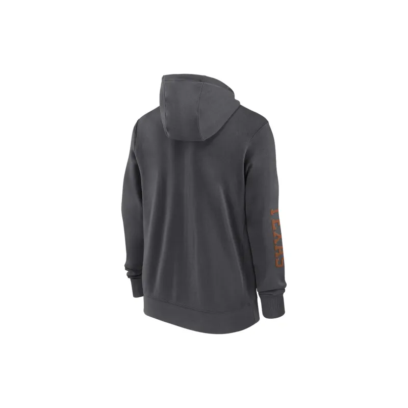 Nike Texas Longhorns Sideline Team Issue Men's Nike College Full Zip Hoodie-1