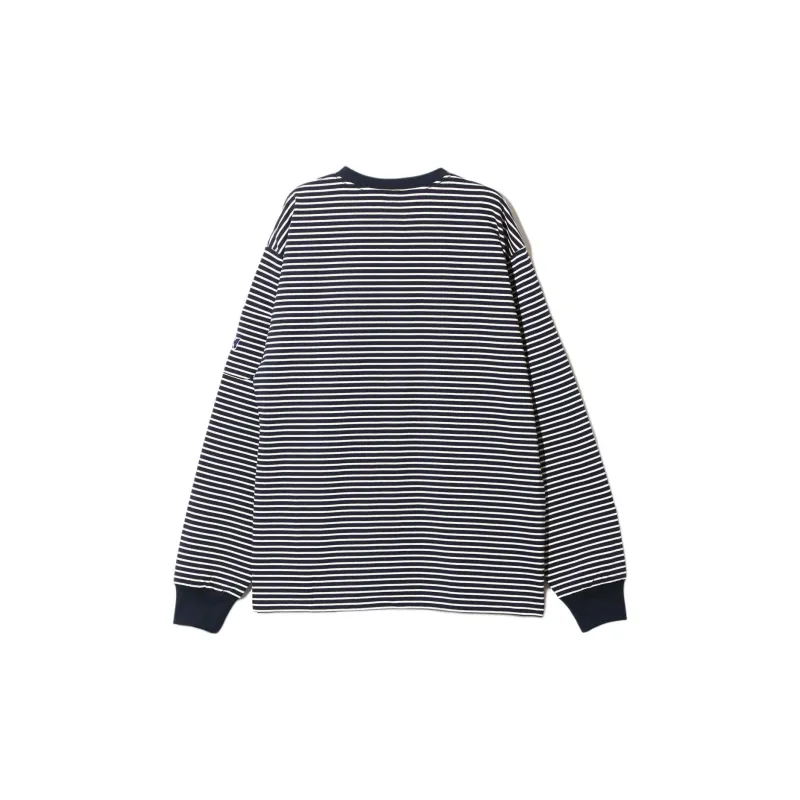 Needles FW24 T Shirt Unisex Marine Blue-1