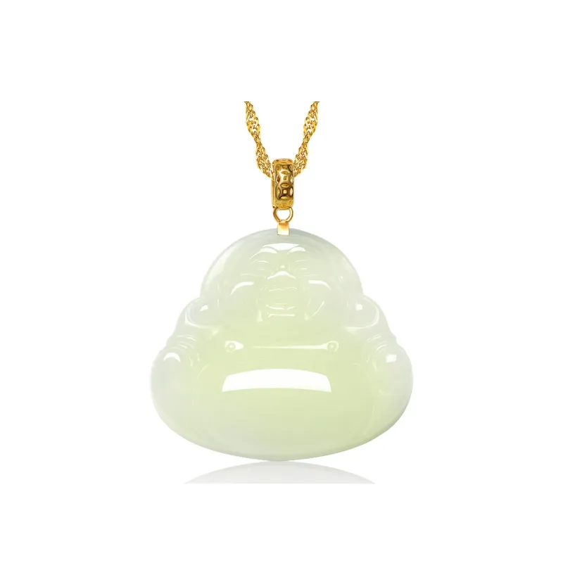 MARY WINDSOR Hetian Jade Necklaces Women's White Jade-0