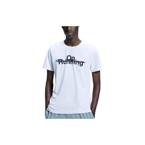 On Running T-Shirts Men White