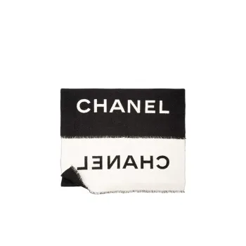 CHANEL Knit Scarves Unisex