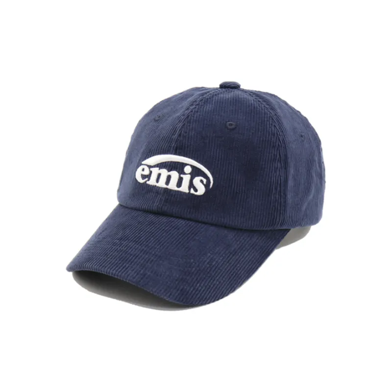 Emis Cotton Baseball Caps Unisex Blue-1