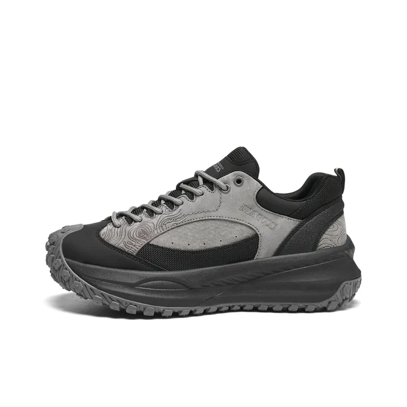 HLA Outdoor Hiking Hiking Shoes Vintage Mesh Casual Athletic Shoes Casual Shoes Men's-5