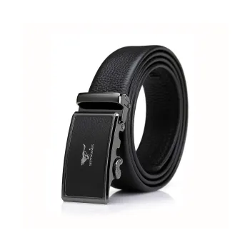SEPTWOLVES Cow Leather Leather Belts Men's Width 3.5CM