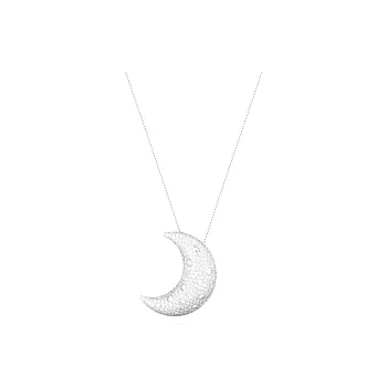 Swarovski Sublima Gold Plated Necklaces Unisex Silver