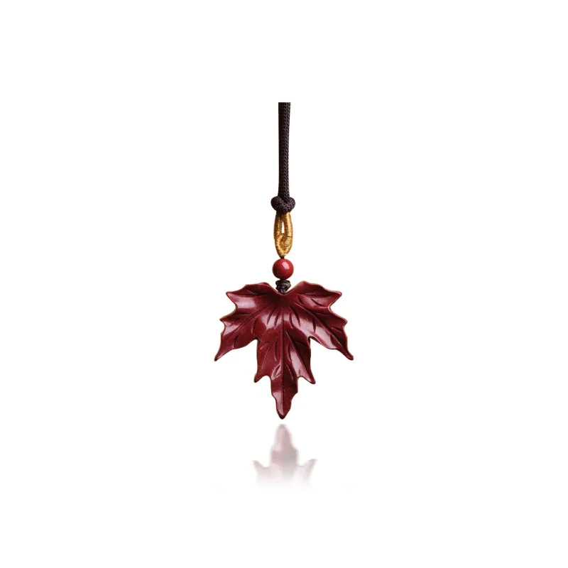 Moon Jewelry Reconstructed Cinnabar Pendants Unisex-0