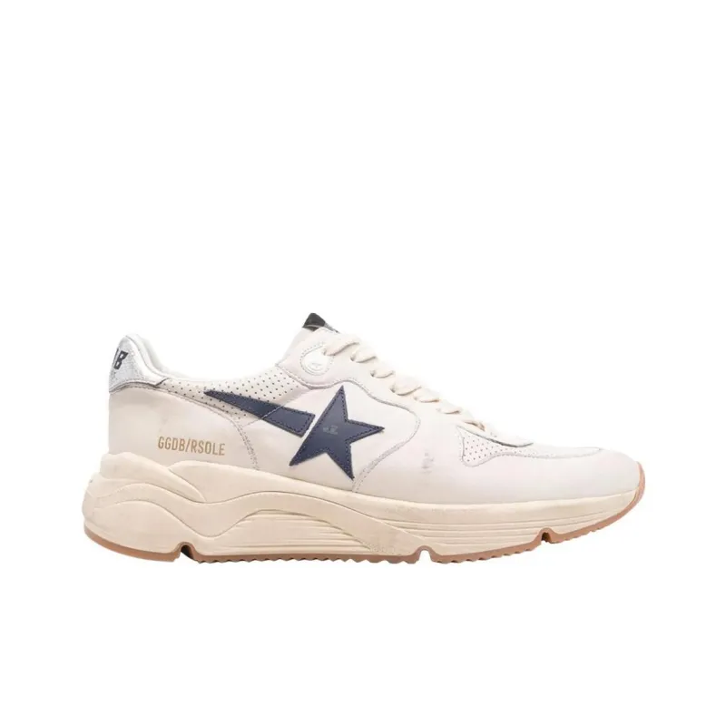 Golden Goose Running Sole Low Top Running Shoes Men's White-1