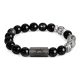 Couple Beaded Bracelet+Bowknot Box