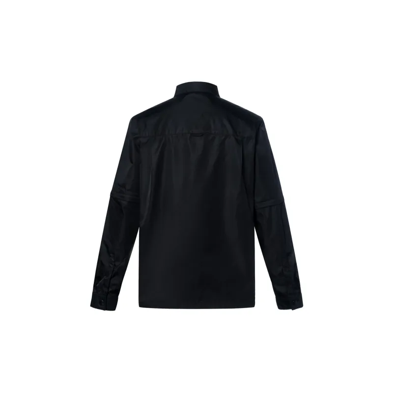 PRADA Re Nylon Triangle logo Shirt-1