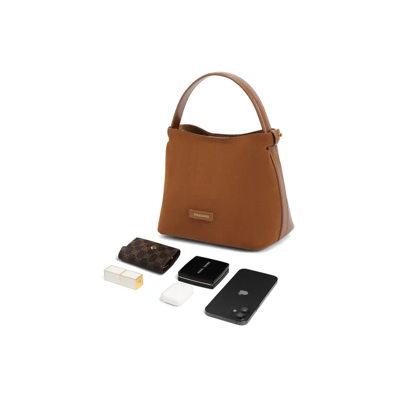 BELLE Cow Leather Crossbody Bag Trumpets Women's-33