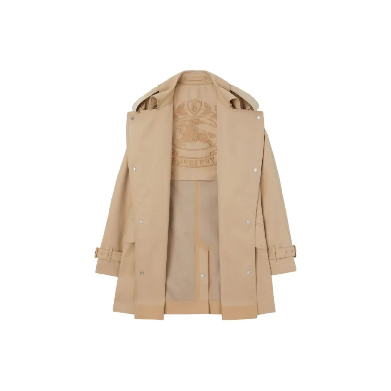 Burberry Bonded Cotton Gabardine Trench Coat-1