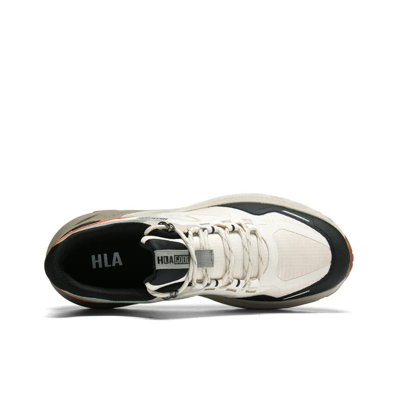HLA Breathable Mesh Sports Running Casual Shoes Height Increasing Odor-Resistant Dad Versatile Trendy Shoes Men's-12
