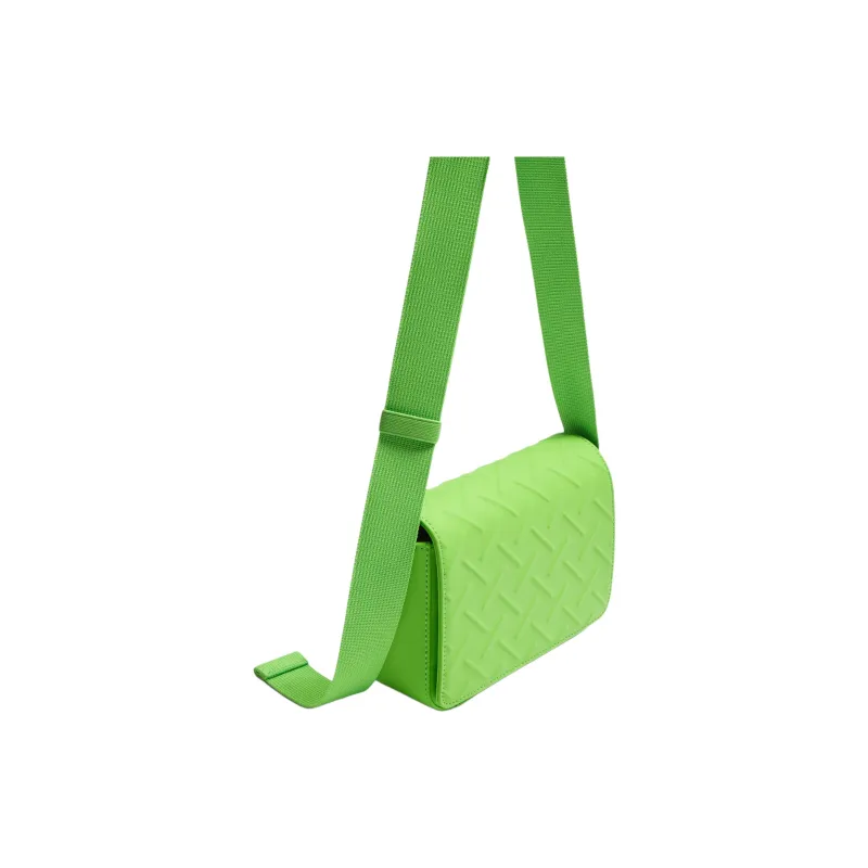 ZARA Polyurethane Shoulder Bag Crossbody Bag Regular Men's Green-2