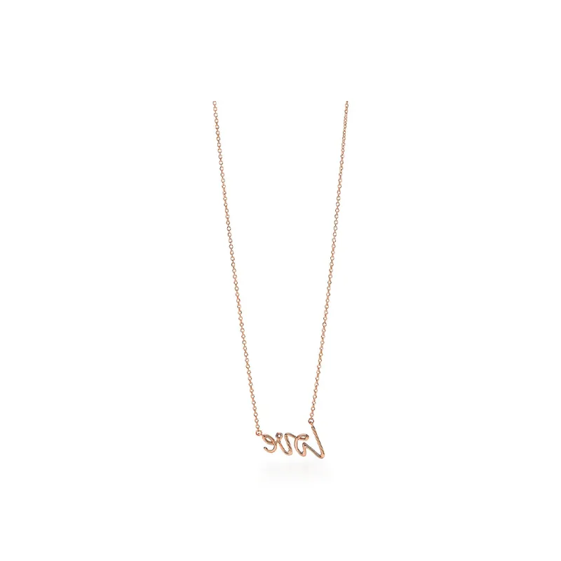 TIFFANY & CO. Necklaces Women's Rose Gold-1