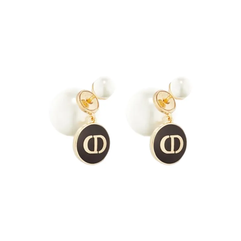 DIOR Earrings Women's Black-0