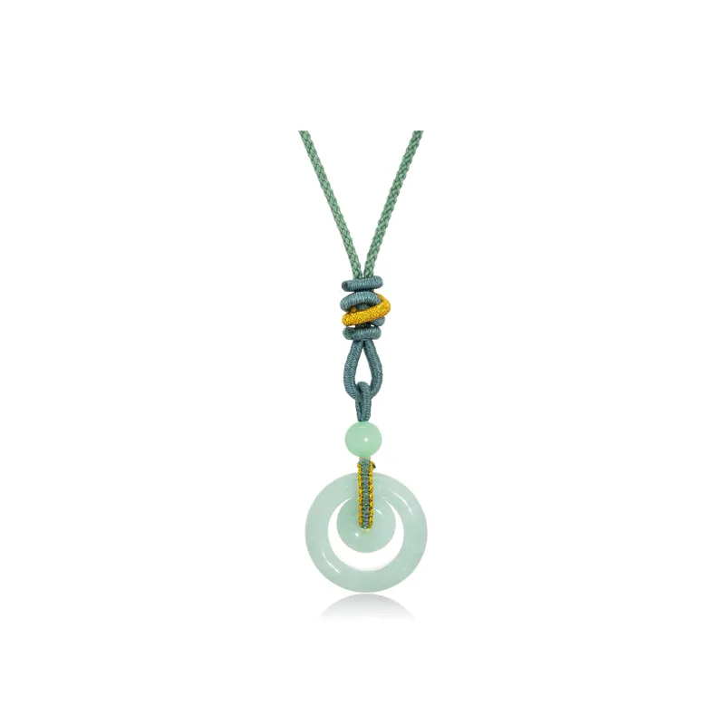 North Cain Bean Type Jadeite Necklaces Unisex-2