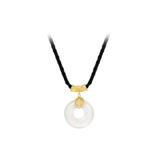 Qing Yi Jade Necklaces Unisex